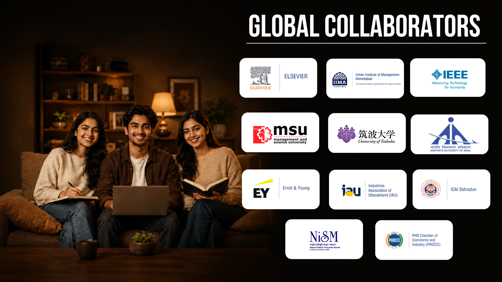 Global collaborators banner